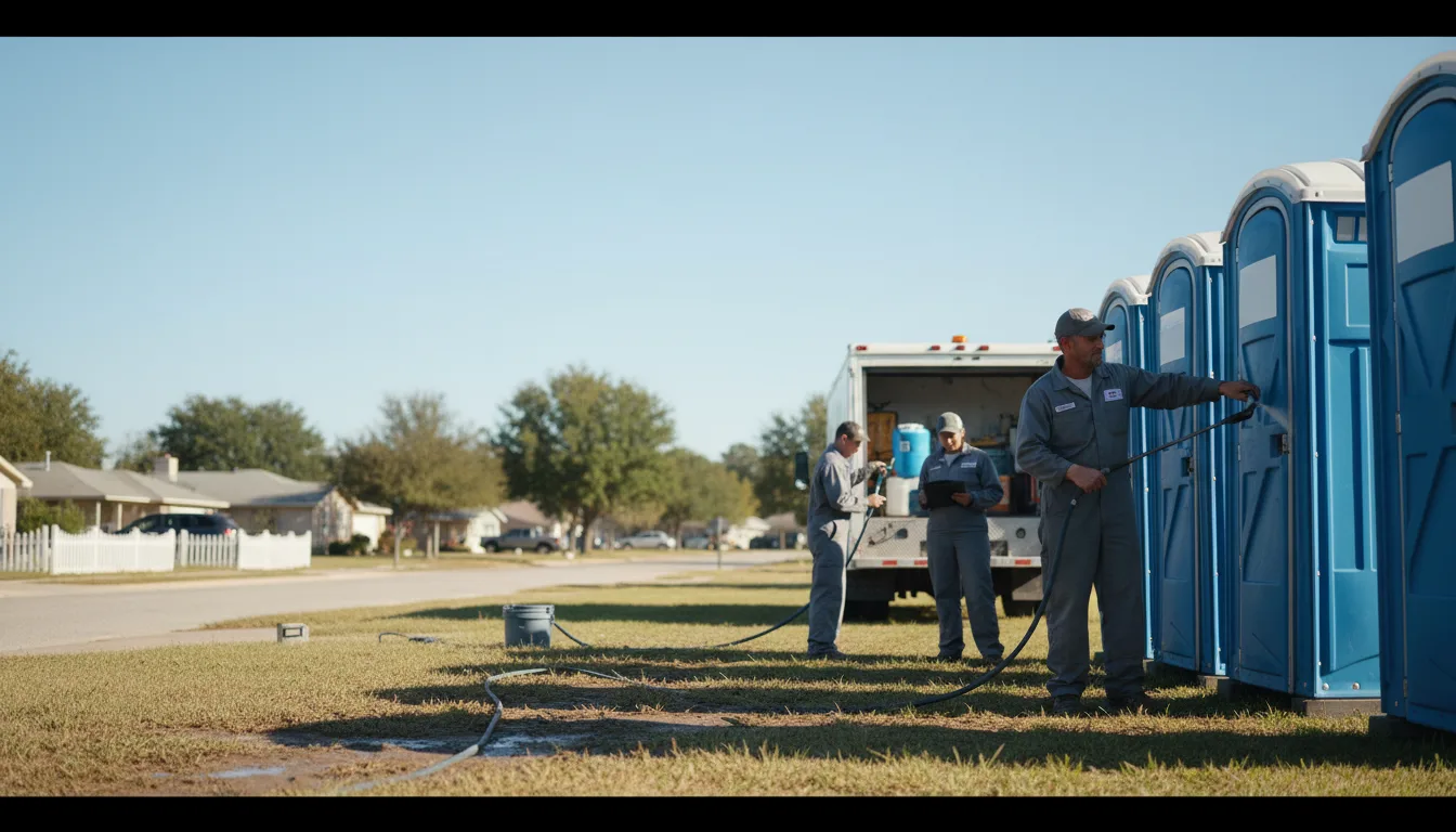 Long-Term Portable Toilet Rental in Clarksville, OH near me